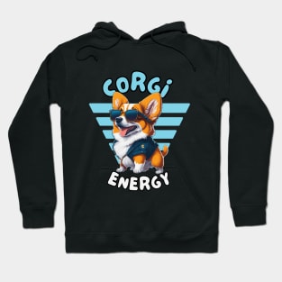 Kawaii Corgi energy Hoodie